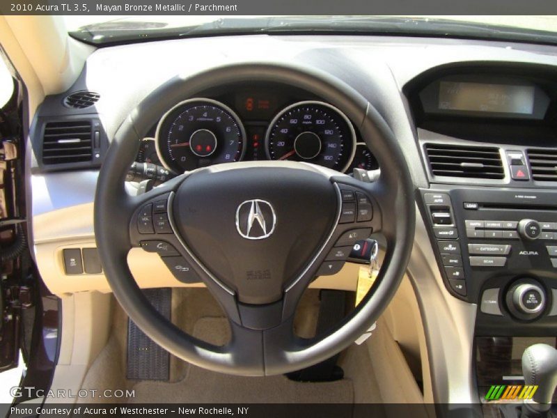 Mayan Bronze Metallic / Parchment 2010 Acura TL 3.5