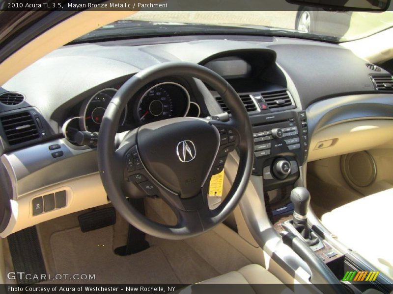 Mayan Bronze Metallic / Parchment 2010 Acura TL 3.5