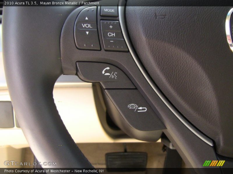 Mayan Bronze Metallic / Parchment 2010 Acura TL 3.5