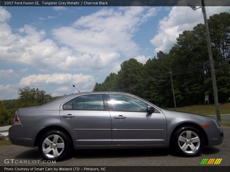 Tungsten Grey Metallic / Charcoal Black 2007 Ford Fusion SE