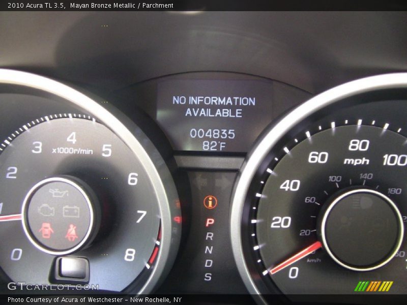 Mayan Bronze Metallic / Parchment 2010 Acura TL 3.5