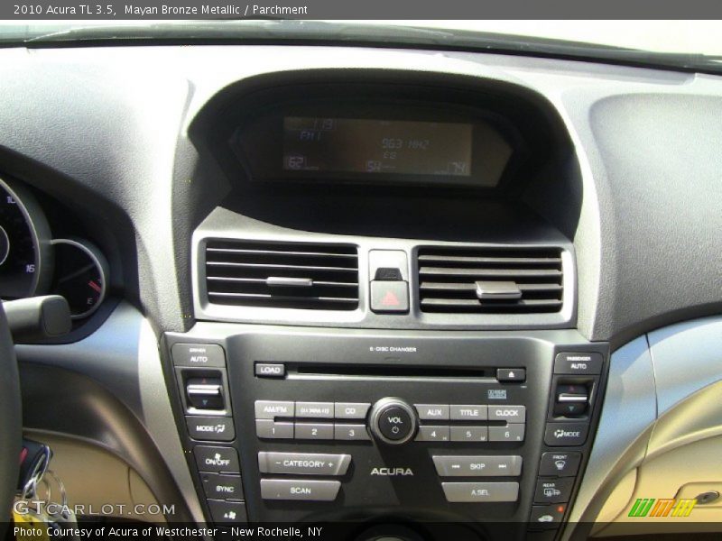 Mayan Bronze Metallic / Parchment 2010 Acura TL 3.5