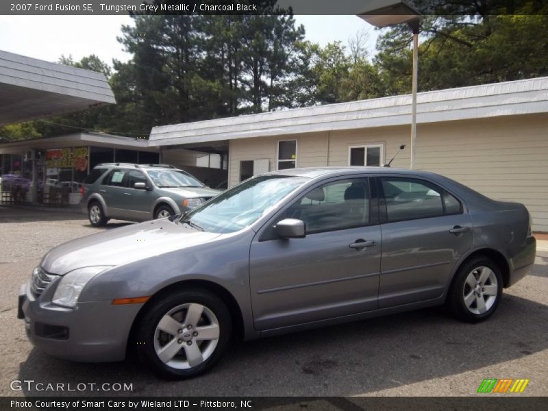 Tungsten Grey Metallic / Charcoal Black 2007 Ford Fusion SE