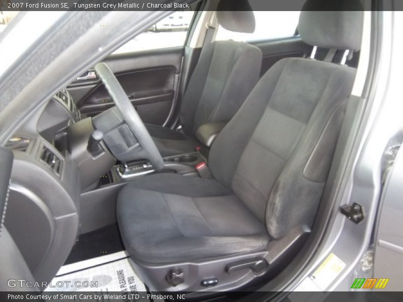 Tungsten Grey Metallic / Charcoal Black 2007 Ford Fusion SE