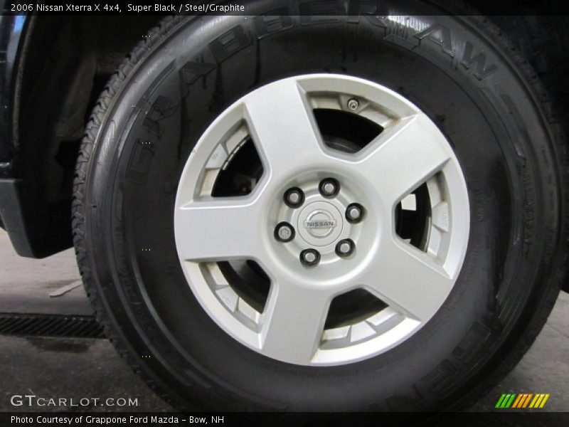 Super Black / Steel/Graphite 2006 Nissan Xterra X 4x4