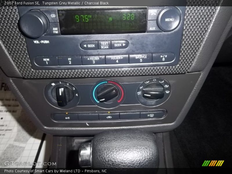 Tungsten Grey Metallic / Charcoal Black 2007 Ford Fusion SE