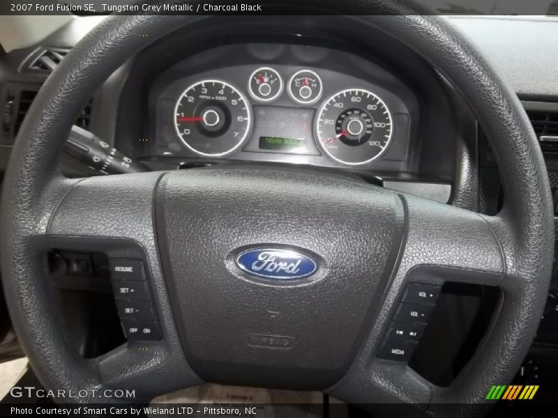 Tungsten Grey Metallic / Charcoal Black 2007 Ford Fusion SE