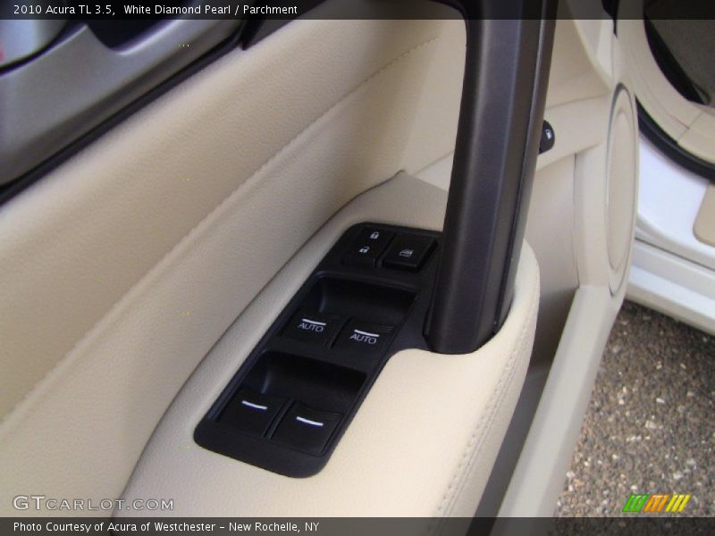 White Diamond Pearl / Parchment 2010 Acura TL 3.5