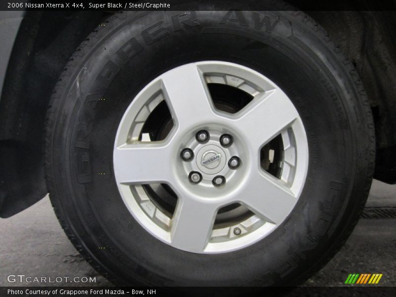 Super Black / Steel/Graphite 2006 Nissan Xterra X 4x4