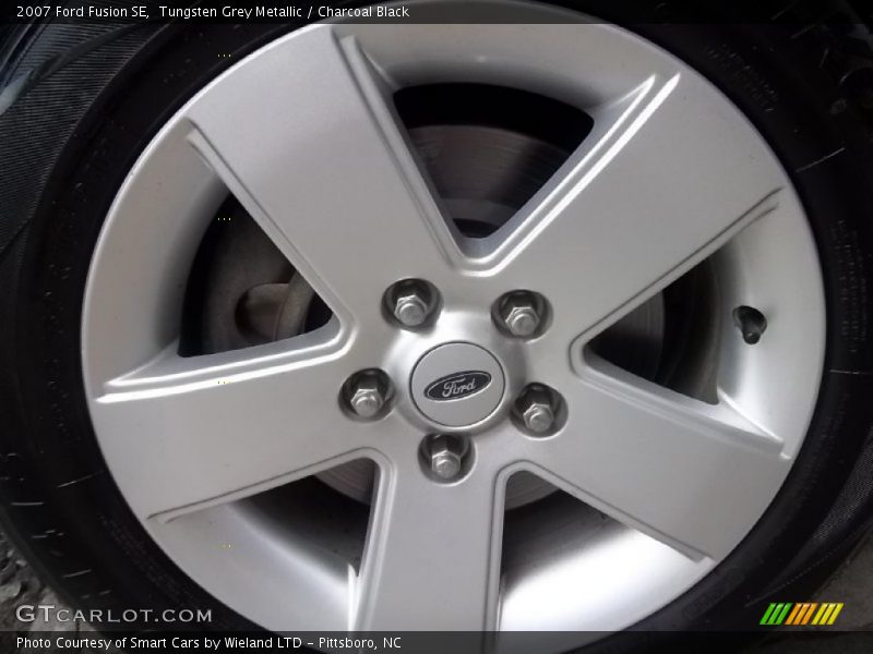 Tungsten Grey Metallic / Charcoal Black 2007 Ford Fusion SE