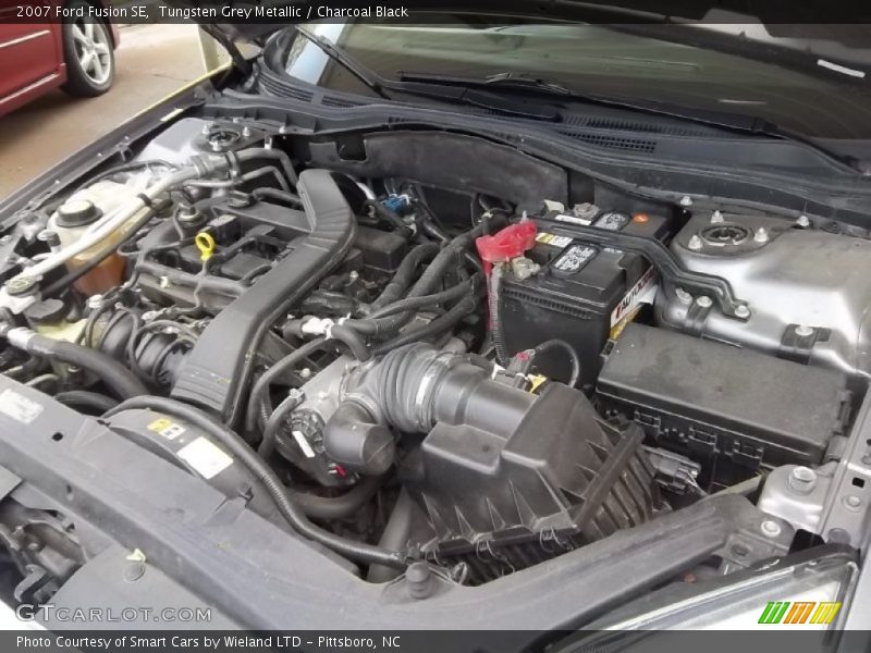 Tungsten Grey Metallic / Charcoal Black 2007 Ford Fusion SE