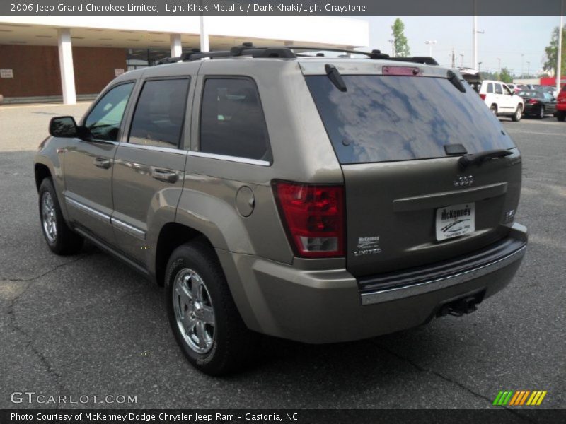 Light Khaki Metallic / Dark Khaki/Light Graystone 2006 Jeep Grand Cherokee Limited