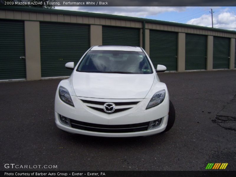 Performance White / Black 2009 Mazda MAZDA6 s Touring