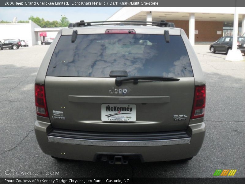 Light Khaki Metallic / Dark Khaki/Light Graystone 2006 Jeep Grand Cherokee Limited