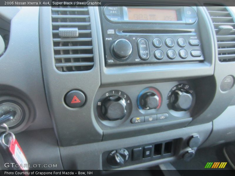 Super Black / Steel/Graphite 2006 Nissan Xterra X 4x4