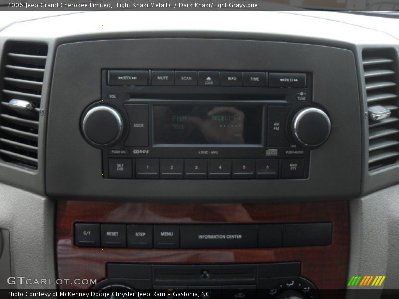 Light Khaki Metallic / Dark Khaki/Light Graystone 2006 Jeep Grand Cherokee Limited