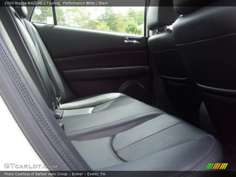 Performance White / Black 2009 Mazda MAZDA6 s Touring