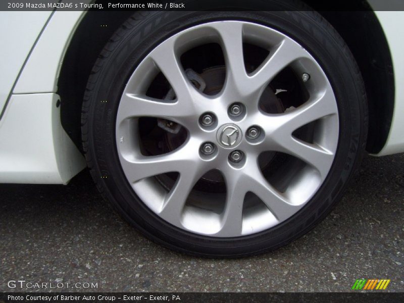 Performance White / Black 2009 Mazda MAZDA6 s Touring