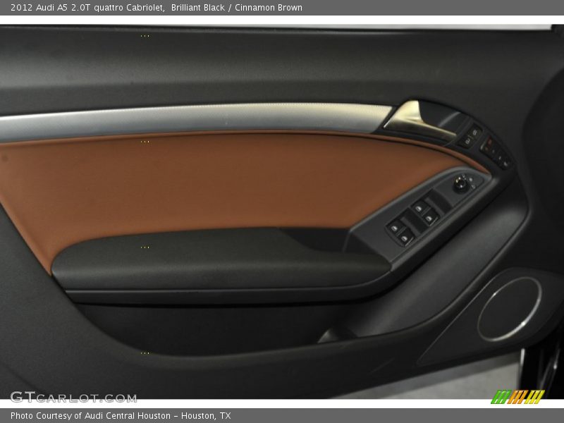 Brilliant Black / Cinnamon Brown 2012 Audi A5 2.0T quattro Cabriolet