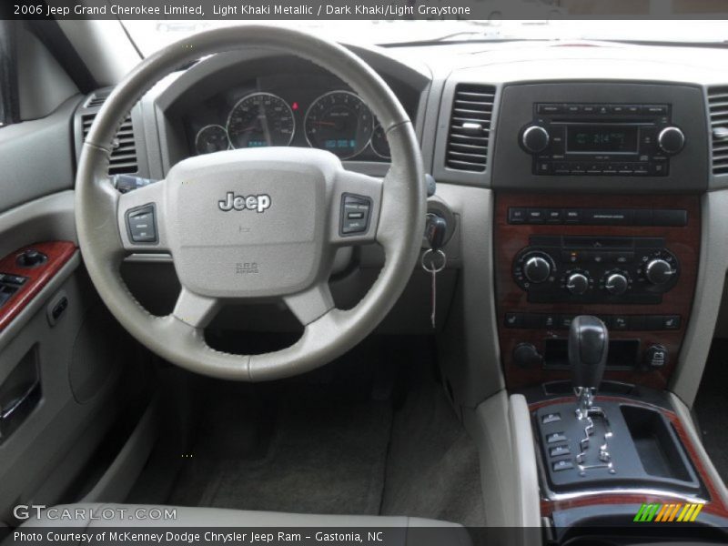 Light Khaki Metallic / Dark Khaki/Light Graystone 2006 Jeep Grand Cherokee Limited