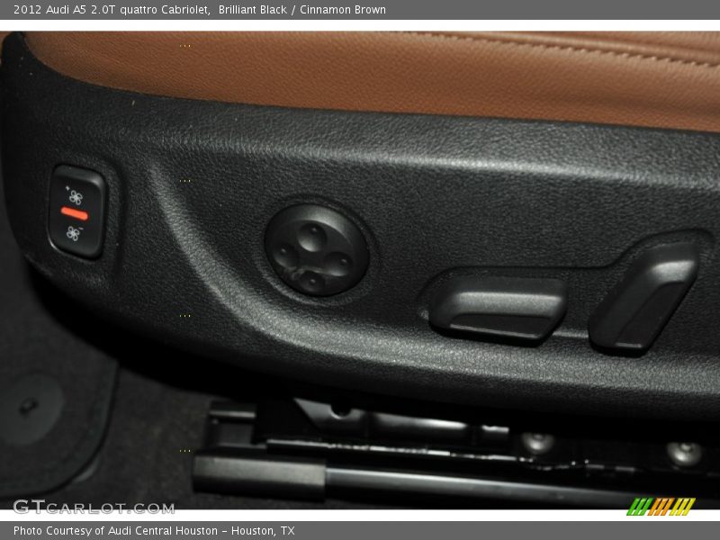Brilliant Black / Cinnamon Brown 2012 Audi A5 2.0T quattro Cabriolet