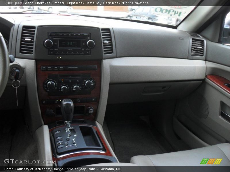 Light Khaki Metallic / Dark Khaki/Light Graystone 2006 Jeep Grand Cherokee Limited