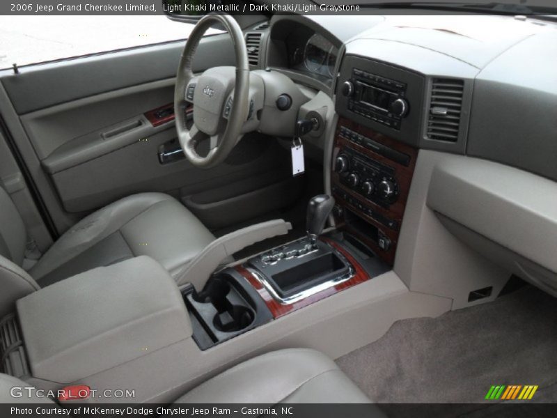 Light Khaki Metallic / Dark Khaki/Light Graystone 2006 Jeep Grand Cherokee Limited