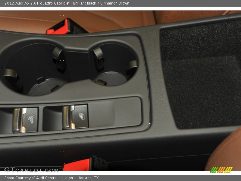 Brilliant Black / Cinnamon Brown 2012 Audi A5 2.0T quattro Cabriolet