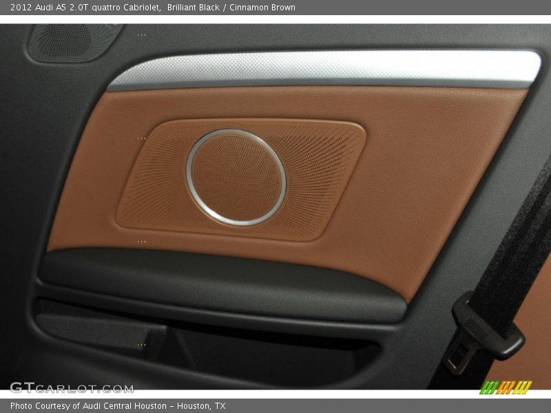 Brilliant Black / Cinnamon Brown 2012 Audi A5 2.0T quattro Cabriolet