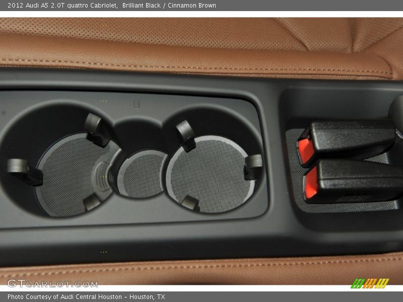 Brilliant Black / Cinnamon Brown 2012 Audi A5 2.0T quattro Cabriolet