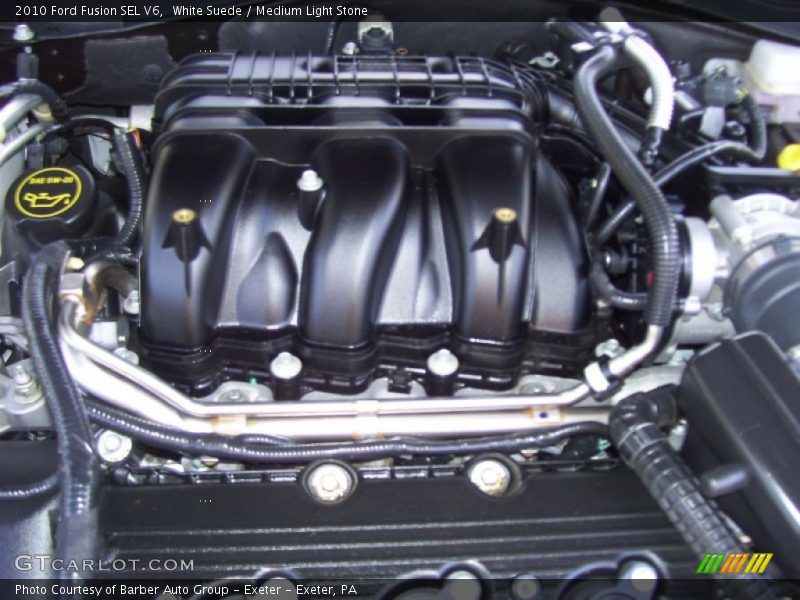 White Suede / Medium Light Stone 2010 Ford Fusion SEL V6