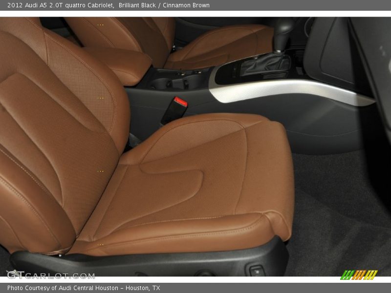 Brilliant Black / Cinnamon Brown 2012 Audi A5 2.0T quattro Cabriolet
