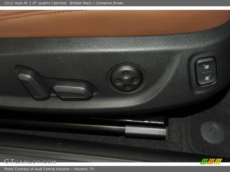 Brilliant Black / Cinnamon Brown 2012 Audi A5 2.0T quattro Cabriolet