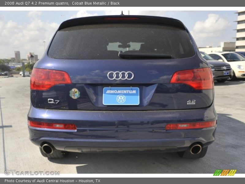 Cobalt Blue Metallic / Black 2008 Audi Q7 4.2 Premium quattro