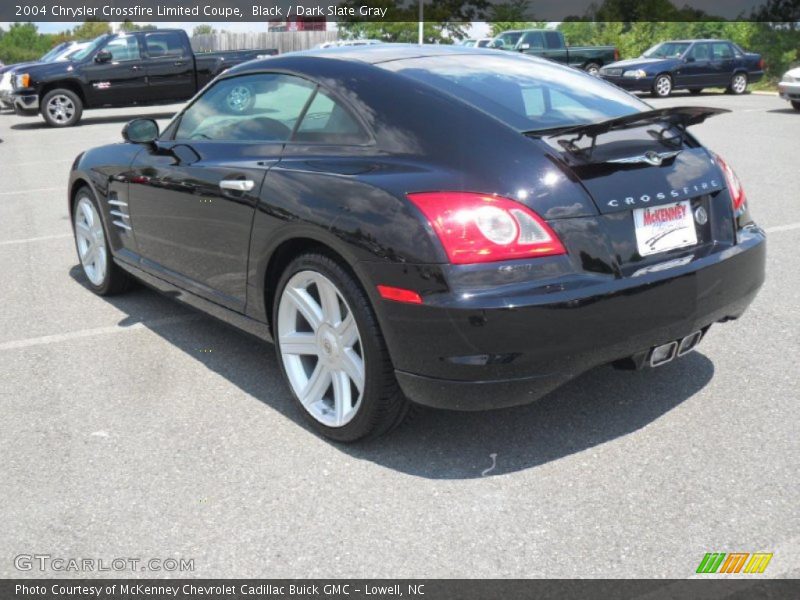 Black / Dark Slate Gray 2004 Chrysler Crossfire Limited Coupe