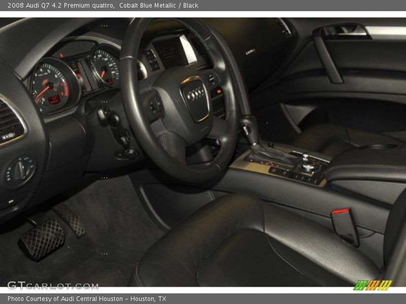 Cobalt Blue Metallic / Black 2008 Audi Q7 4.2 Premium quattro