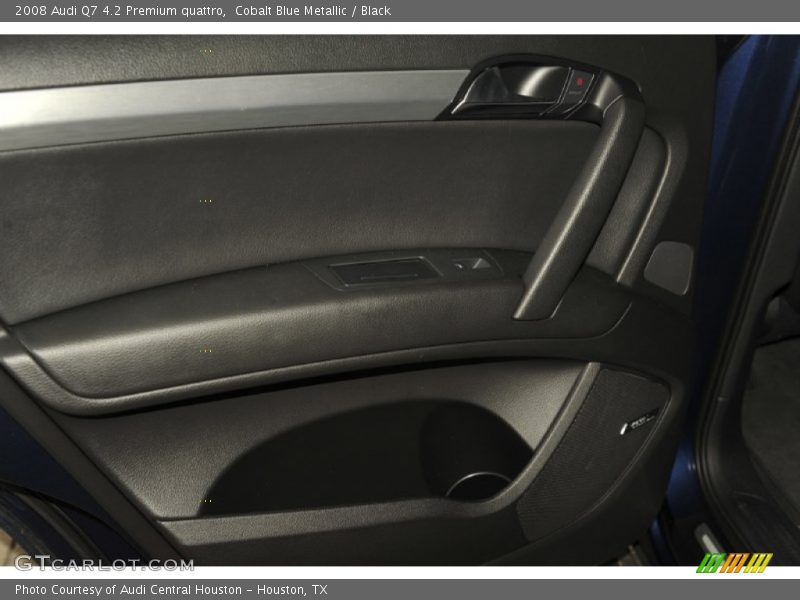 Cobalt Blue Metallic / Black 2008 Audi Q7 4.2 Premium quattro