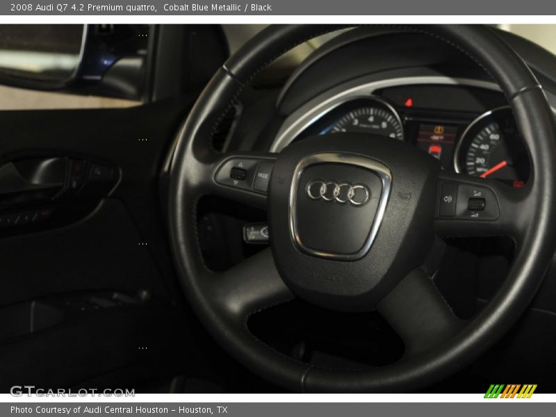 Cobalt Blue Metallic / Black 2008 Audi Q7 4.2 Premium quattro