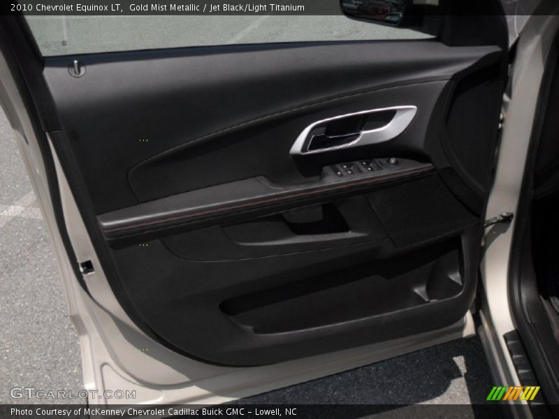 Gold Mist Metallic / Jet Black/Light Titanium 2010 Chevrolet Equinox LT