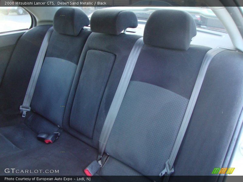 Desert Sand Metallic / Black 2008 Mitsubishi Lancer GTS