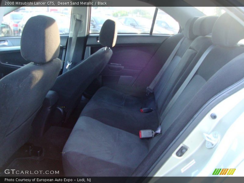 Desert Sand Metallic / Black 2008 Mitsubishi Lancer GTS