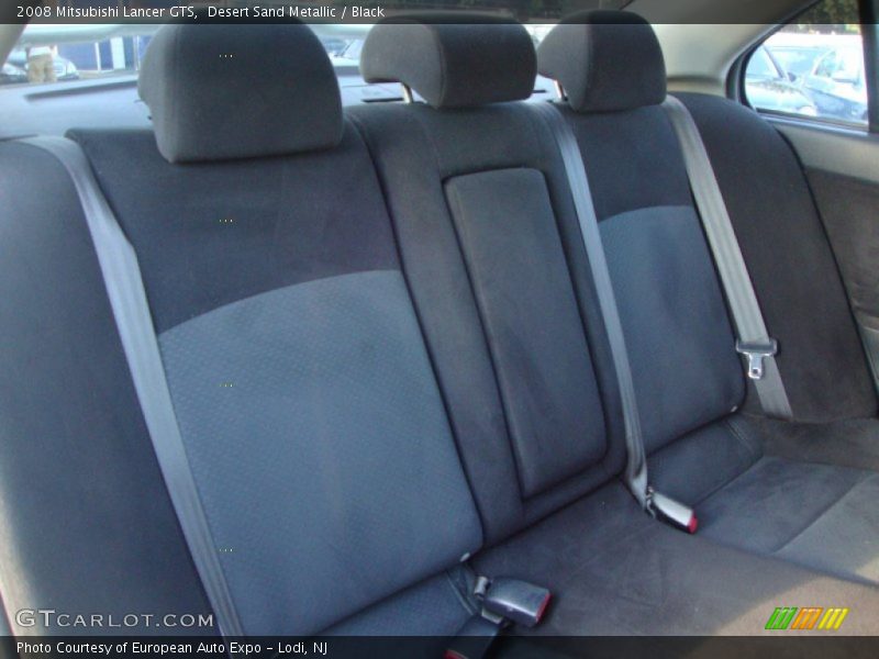 Desert Sand Metallic / Black 2008 Mitsubishi Lancer GTS