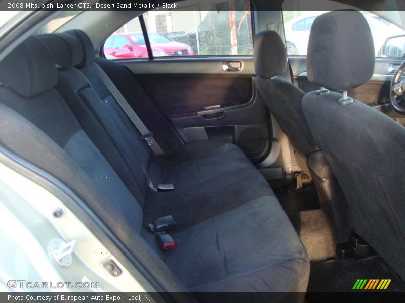 Desert Sand Metallic / Black 2008 Mitsubishi Lancer GTS