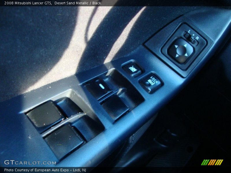 Desert Sand Metallic / Black 2008 Mitsubishi Lancer GTS