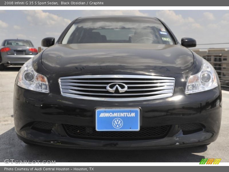 Black Obsidian / Graphite 2008 Infiniti G 35 S Sport Sedan