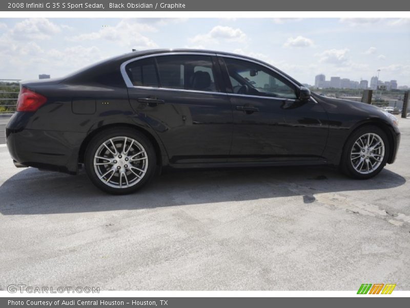 Black Obsidian / Graphite 2008 Infiniti G 35 S Sport Sedan