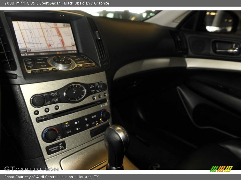 Black Obsidian / Graphite 2008 Infiniti G 35 S Sport Sedan