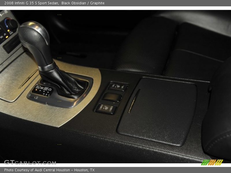 Black Obsidian / Graphite 2008 Infiniti G 35 S Sport Sedan