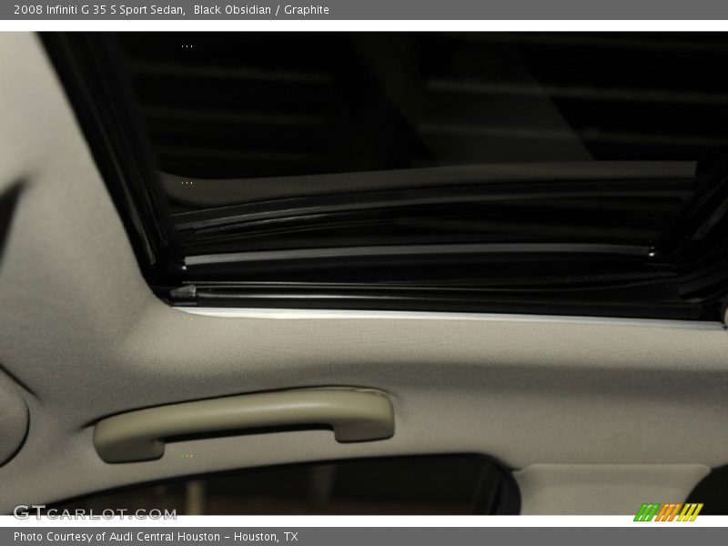 Black Obsidian / Graphite 2008 Infiniti G 35 S Sport Sedan