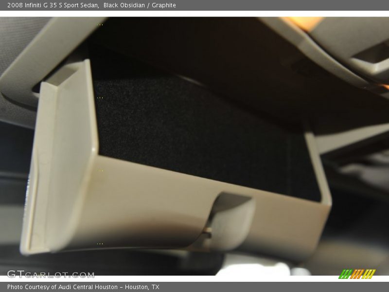 Black Obsidian / Graphite 2008 Infiniti G 35 S Sport Sedan